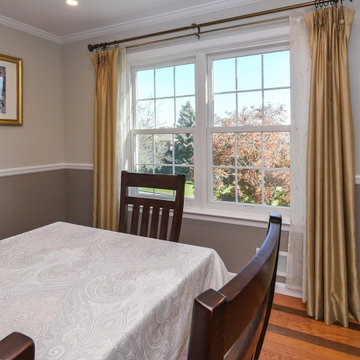 Lovely Dining Room with New Double Hung Windows - Renewal by Andersen NJ / NYC