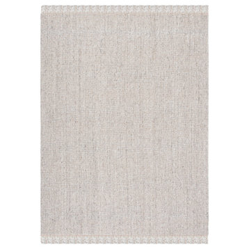 Safavieh Vintage Leather Collection NF826G Rug, Silver/Natural, 8' X 10'