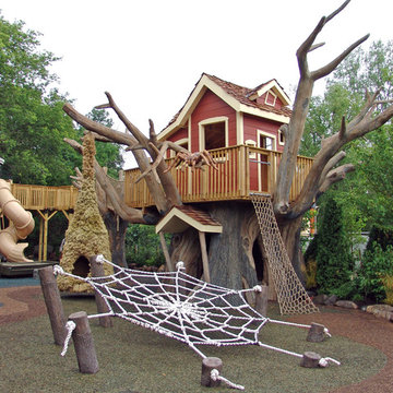 Elevated Tree house and Lighthouse Playground