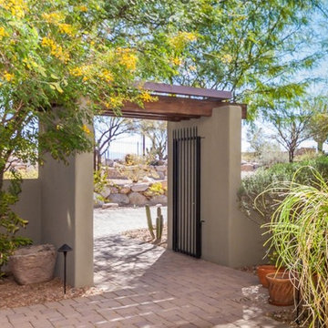 Entry to Front Courtyard