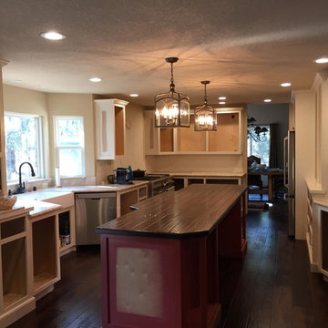 Kitchen and Bathrooms Done by Advance Construction in 2017