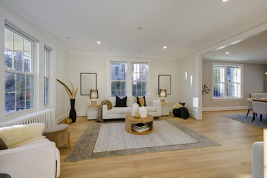 Example of a living room design in DC Metro