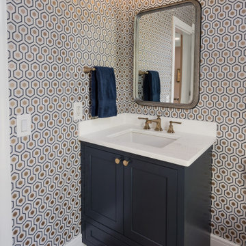 Transitional Powder Room