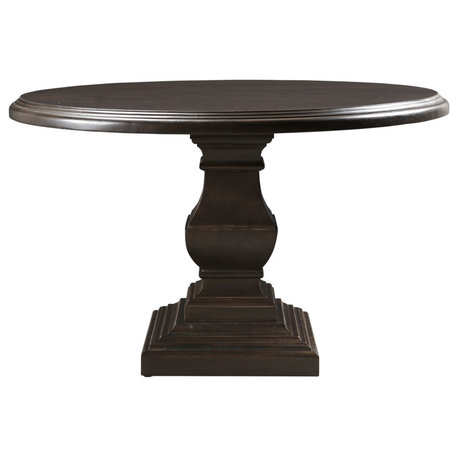 Toulon Mango Wood Dining Table, 48", Round