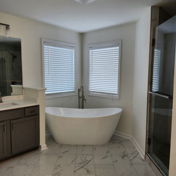 Mableton (basement & bathrooms) after