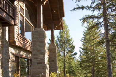 Mountain style exterior home photo in Other