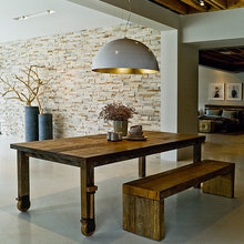 Dining Room Tables That Aren't Sharp or Cold