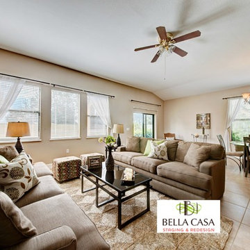 Sold in 3 days! VACANT Staging Examples by: Bella Casa Staging & Redesign