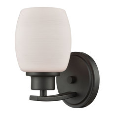 Thomas Lighting CN170171 Casual Mission 1 Light 5"W Bathroom - Oil Rubbed