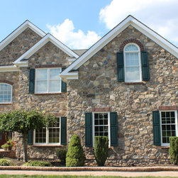 QuarryCut Stone - 50%Brown 50%Dark - Irregular 3 - Siding And Stone Veneer