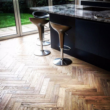 15mm Engineered Oak Ted Todd Warehouse Husk Herringbone