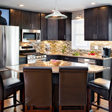 Small Space Contemporary Kitchen