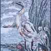 Mosaic Wall Art - Majestic Heron