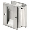 Prime-Line N 7079 Pocket Door Passage Pull, Satin Chrome