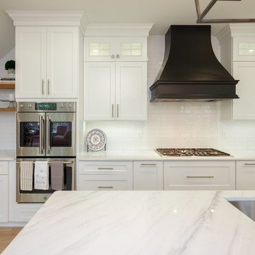 Transitional Farmhouse Kitchen and First Floor Remodel