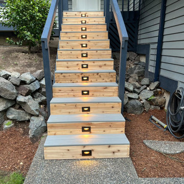 Deck, Stairs, Led Stair lights,
