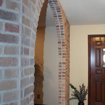 Old Mill Brick Arched Entry