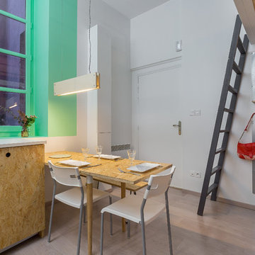 Un studio plein de peps dans les pentes