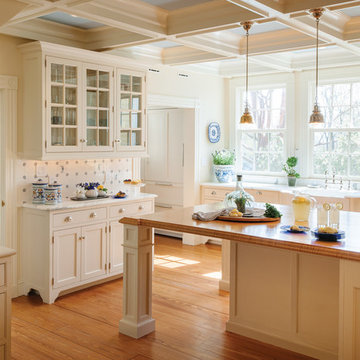Elegant Sun-Filled Kitchen