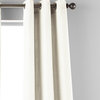Dean Grommet Room Darkening Curtain Panel Pair 37"x84", Ivory