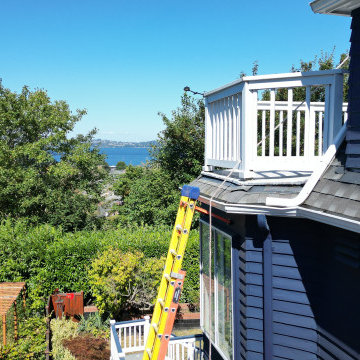 Deck Flashing & Roof Leak Repair — West Seattle