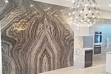 Kitchen - contemporary kitchen idea in Miami