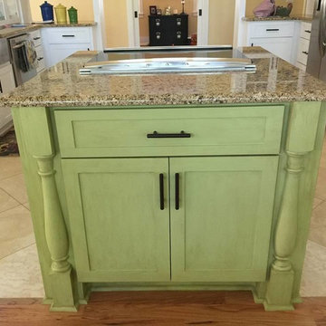 Brighten Up Your Kitchen Island the Easy Peasy Way!