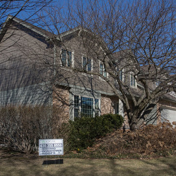 Shakin' things up in Naperville with shake style fiber cement siding replacement
