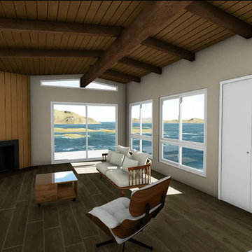 Kitchen & Loft Design | Ocean View Lounge