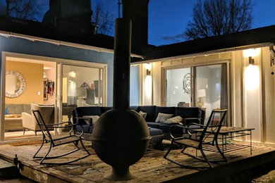 Example of a trendy home design design in Los Angeles