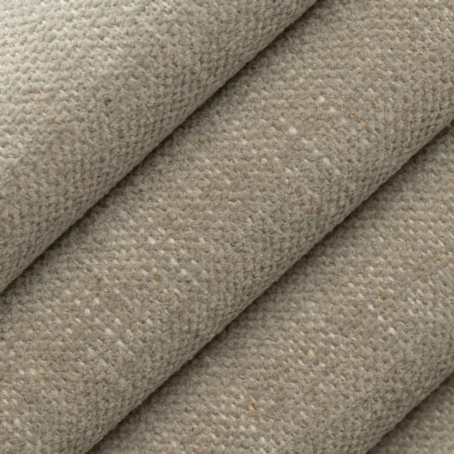 Grey Performance Linen Look Textured Upholstery Fabric by the Yard, By ...