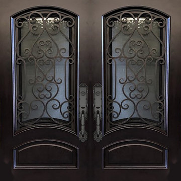 Exterior Front Entry Composite Double Door - AR07C