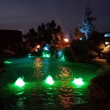 Full Outdoor Automation, Lighting and Sound