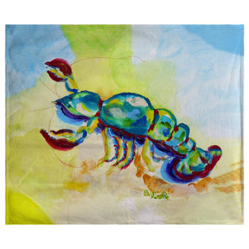 Betsy Drake Colorful Lobster Throw