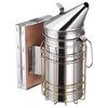 11" Bee Hive Smoker Stainless Steel, Heat Shield Calming Beekeeping Equipment