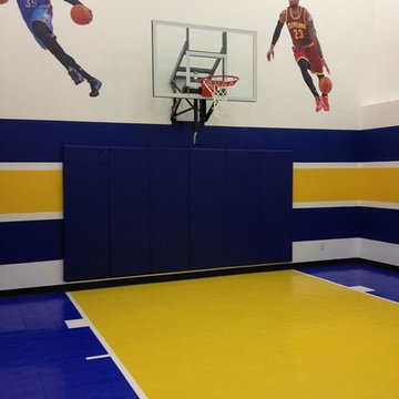 SnapSports Indoor athletic flooring