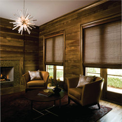 Woven Bamboo Shades - Window Treatments