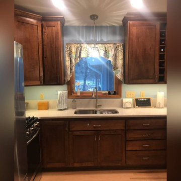 Coon Rapid Custom Cabinet Project