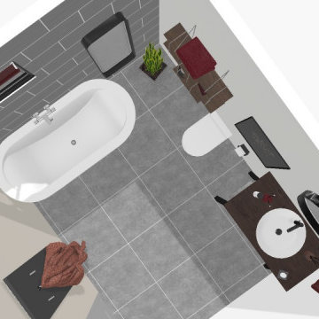 Bathroom Digital Design 1