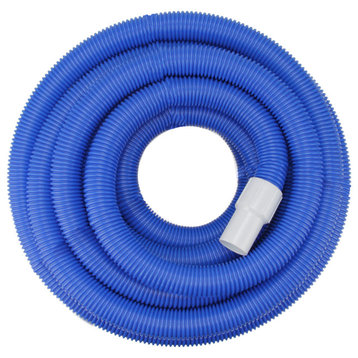 Blue Blow-Molded PE In-Ground Pool Vacuum Hose Swivel Cuff 25' x 1.5"