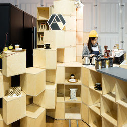 sunnyhills pop-up shop - 本棚