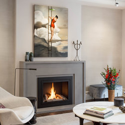 Upper West Side Residence - Indoor Fireplaces