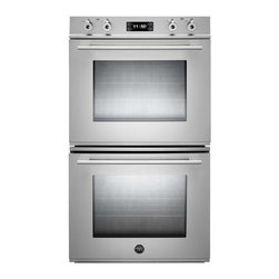 Bertazzoni 30" Professional Double Electric Wall Oven, Stainless | FD30PROXT - Ovens