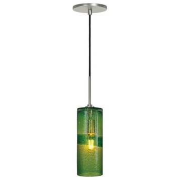 Jesco Lighting PD408-GN/BN One Light Line Volt Pendant with Canopy