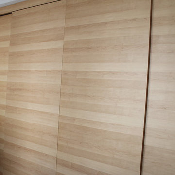 Wood Sliding Door for Wardrobe