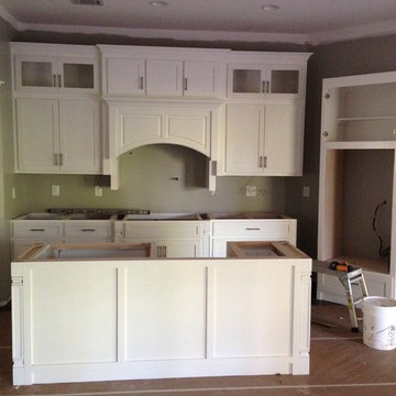 Alabaster White glazed contemporary