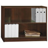 Bush Furniture Universal 2 Shelf Bookcase in Vogue Cherry