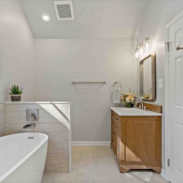 Contemporary Updates Transform Sterling Bathrooms