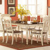 Homelegance Ohana 7-Piece Dining Table Set, Cherry and Antique White