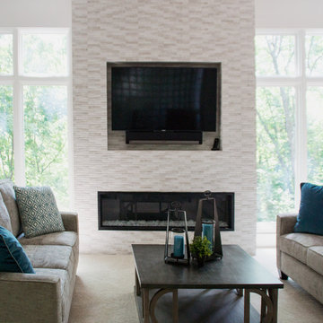 Contemporary Fireplace